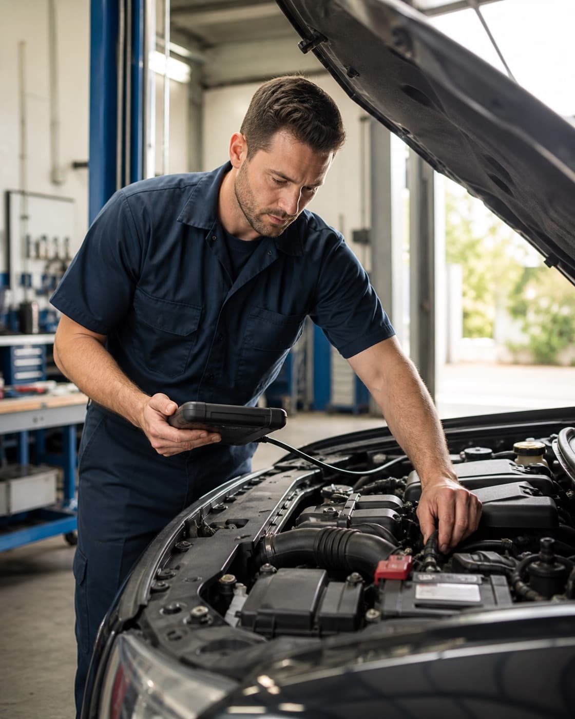 Auto Repair professional serving a local customer