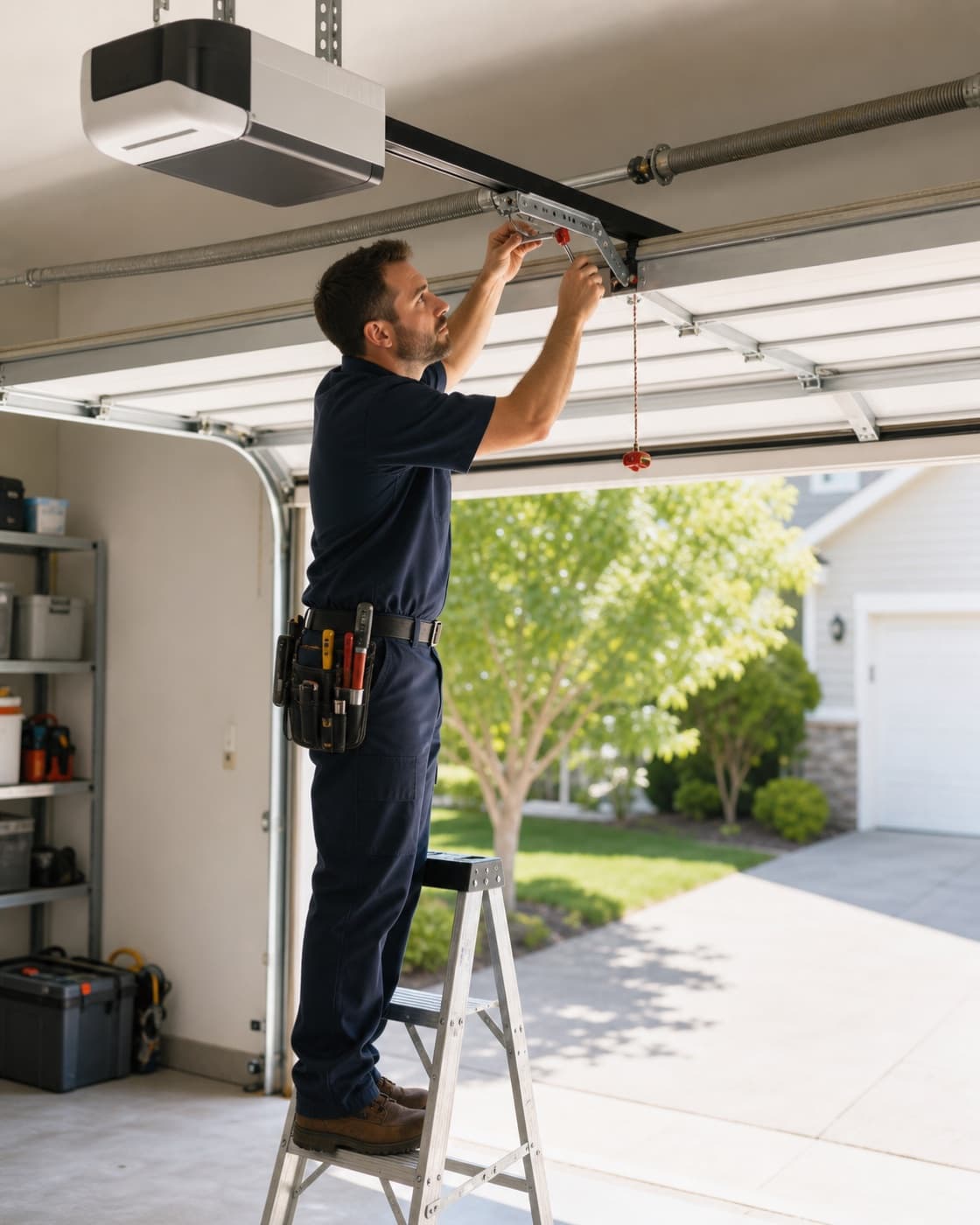 Garage Door Services professional serving a local customer